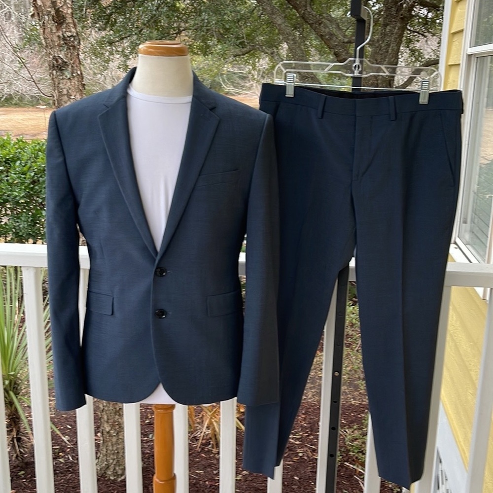 Express Innovator Stretch Suit Jacket and Trousers